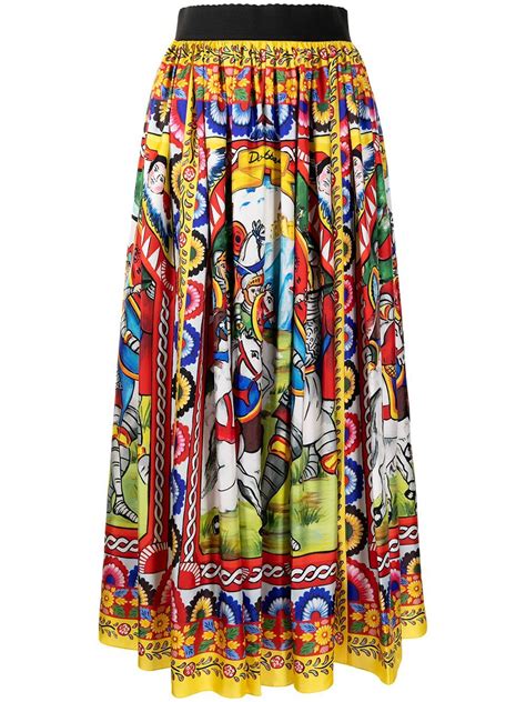 dolce gabbana skirts farfetch